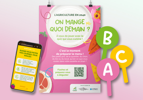 Quiz digital pour découvrir l’agriculture de demain